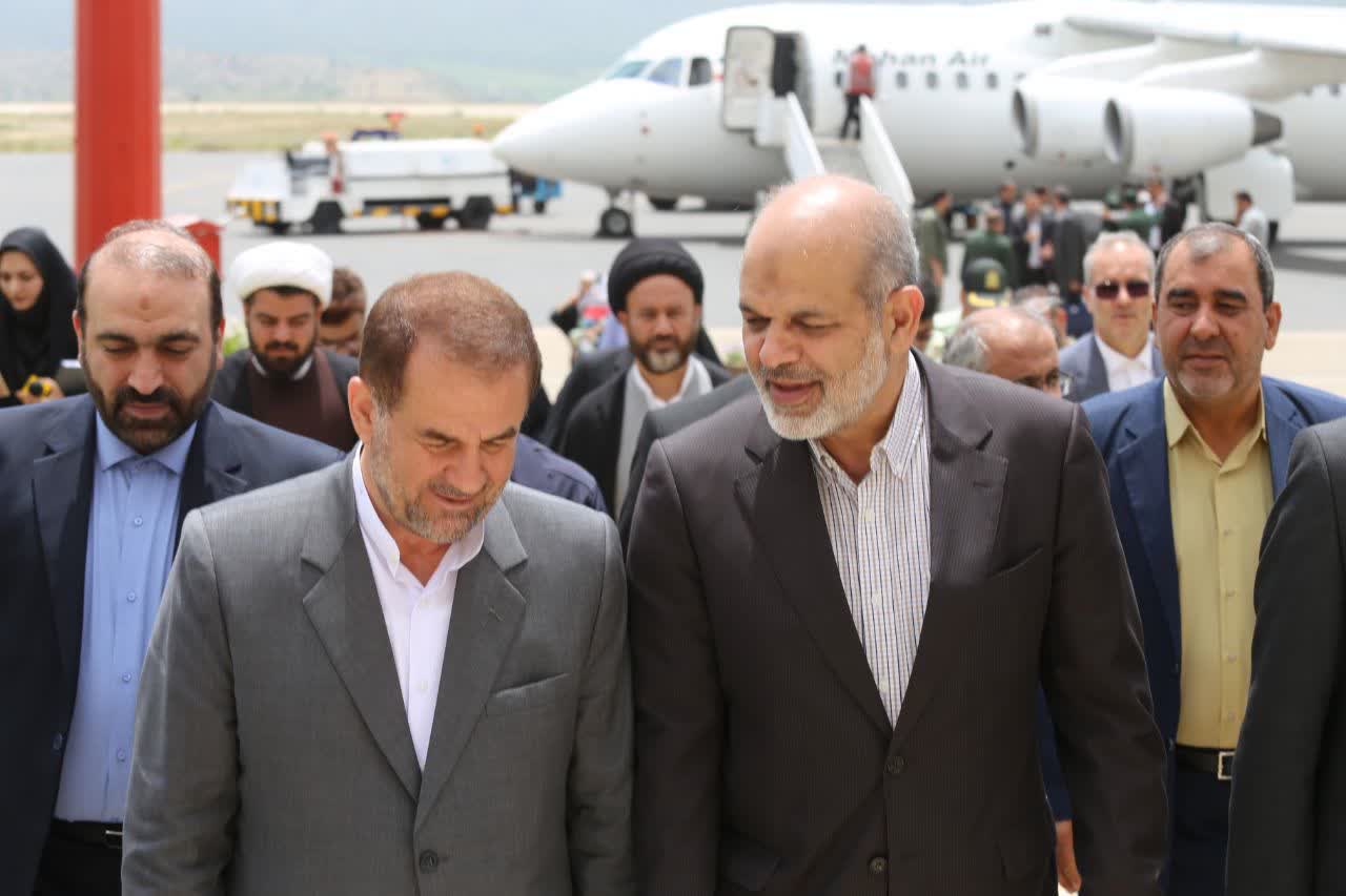 وزیر کشور وارد استان کهگیلویه و بویراحمد شد+اهداف سفر