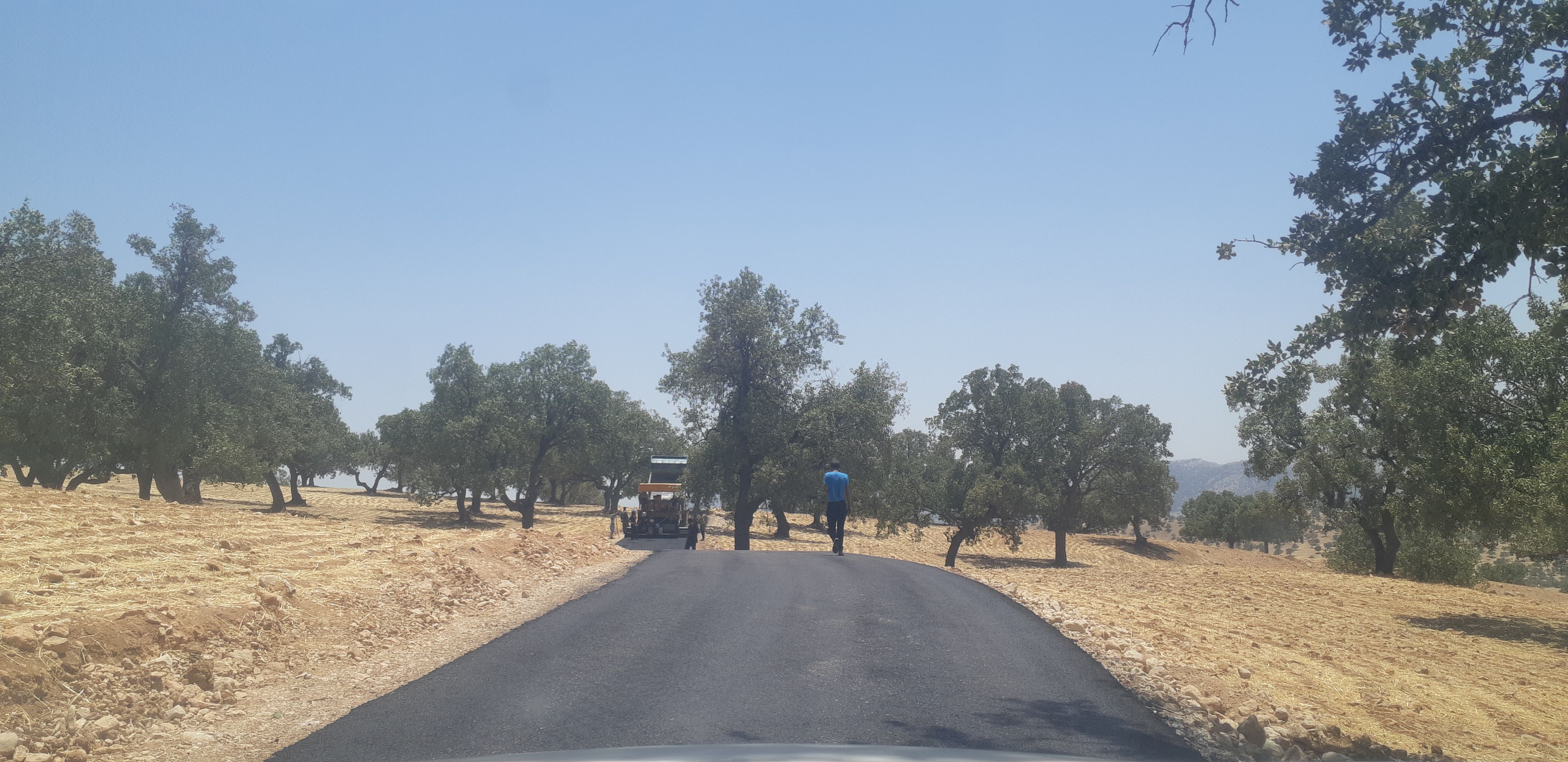 بهسازی و آسفالت راه روستایی موشمی و دربه موشمی بخش چاروسا/تصاویر