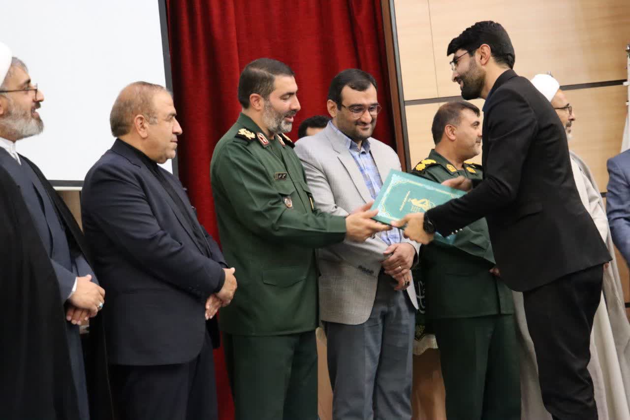 مراسم تودیع و معارفه رئیس بسیج دانشجویی استان کهگیلویه و بویراحمد برگزار شد/تصاویر