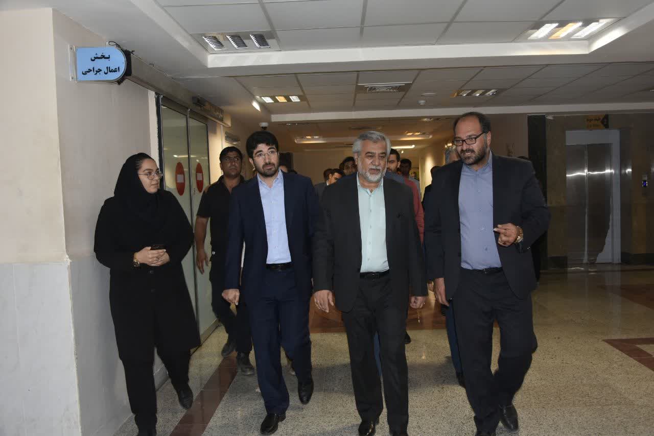 بازدیدسرزده رئیس دانشگاه علوم پزشکی وخدمات بهداشتی درمانی کهگیلویه وبویراحمدازبیمارستان شهیدجلیل یاسوج/تصاویر