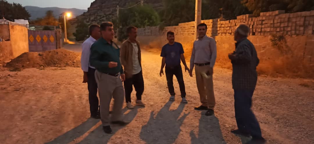 بازدید بخشدار مرکزی کهگیلویه از 5 روستای حومه غربی دهدشت/تصاویر