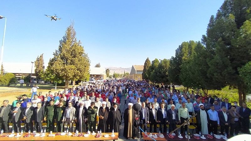 تصاویر را ببینید؛ حضور پُر شور کارکنان صنعت نفت گچساران در همایش "تجدید میثاق با ولایت"