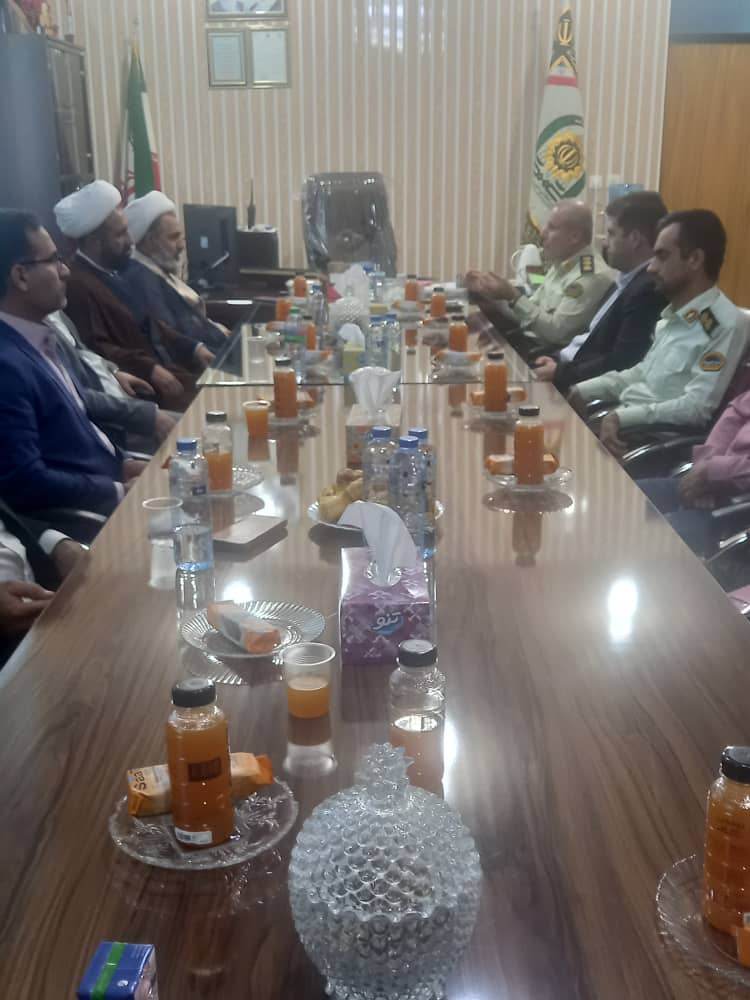 دیدار رئیس دادگستری و دادستان "شهرستان کهگیلویه ً با فرمانده انتظامی/تصاویر