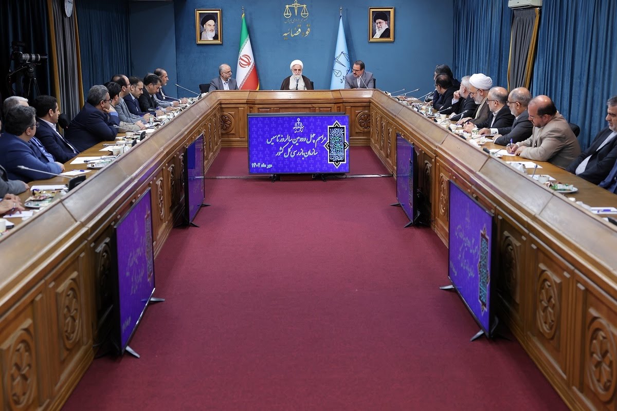 حجت‌الاسلام و‌المسلمین محسنی اژه‌ای در جمع مدیران سازمان بازرسی کل کشور:  سازمان بازرسی کل کشور در سال‌های اخیر توفیقات بسیار خوبی داشته است/ نظارت بدون اعلام قبلی رئیس قوه قضاییه بر پرونده‌های قضایی
