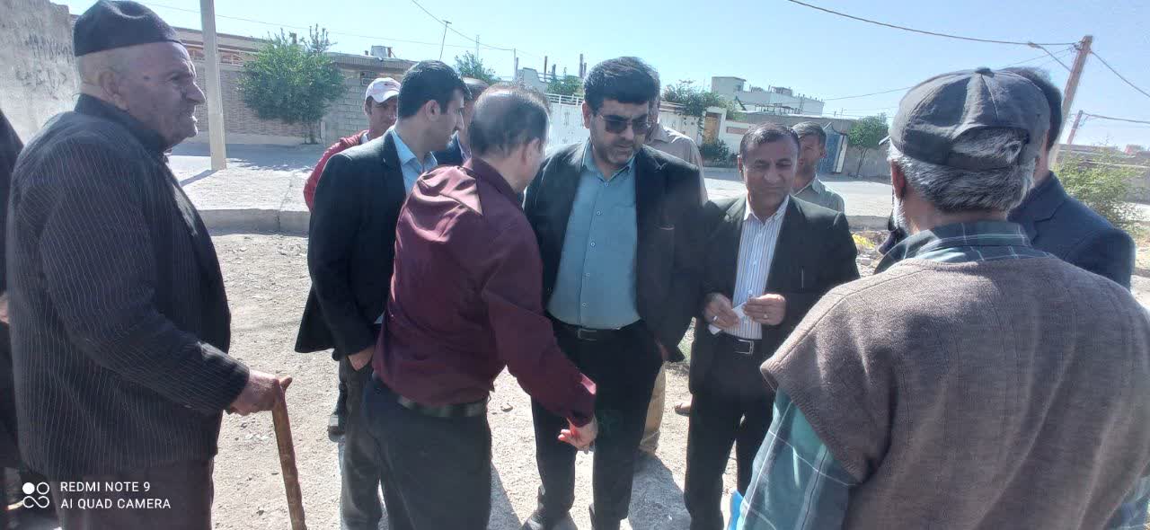 ضرب الاجل فرماندار جهت پاکسازی و لایروبی کانال های سطح شهر  دهدشت