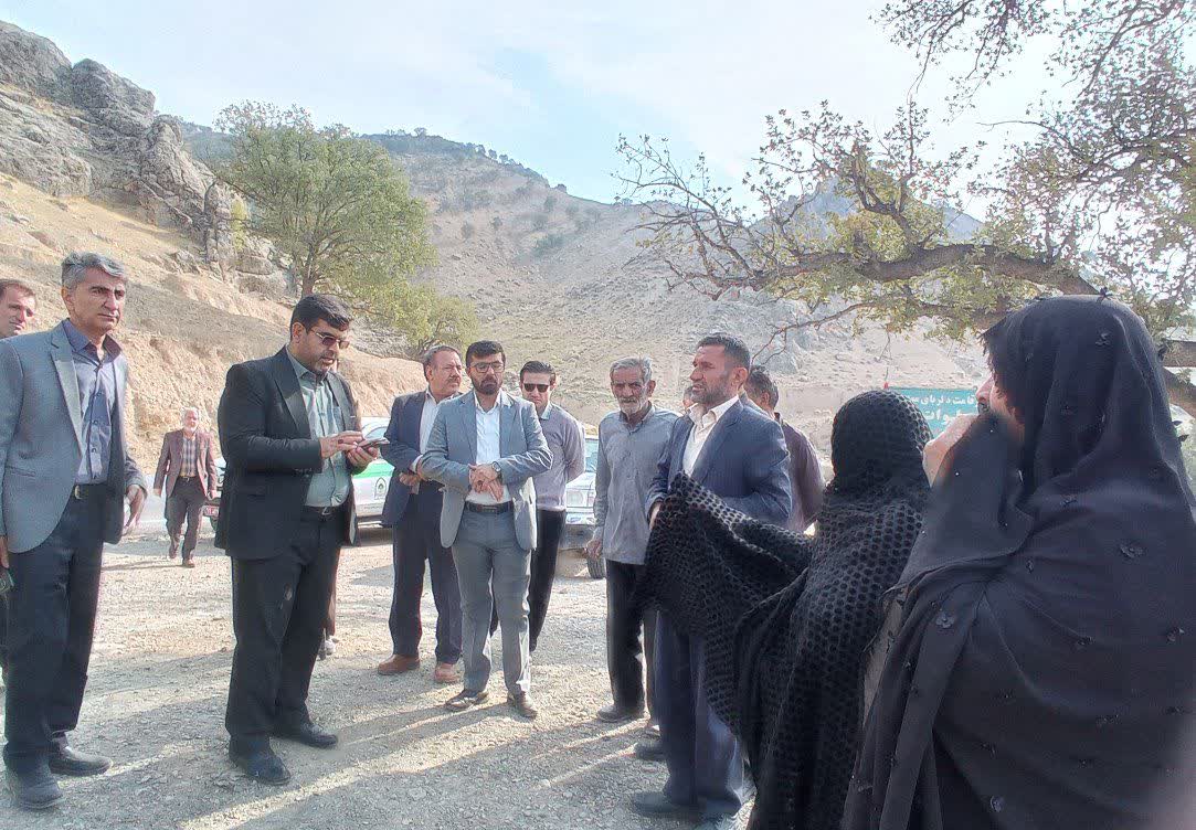سفر فرماندار کهگیلویه به بخش چاروسا