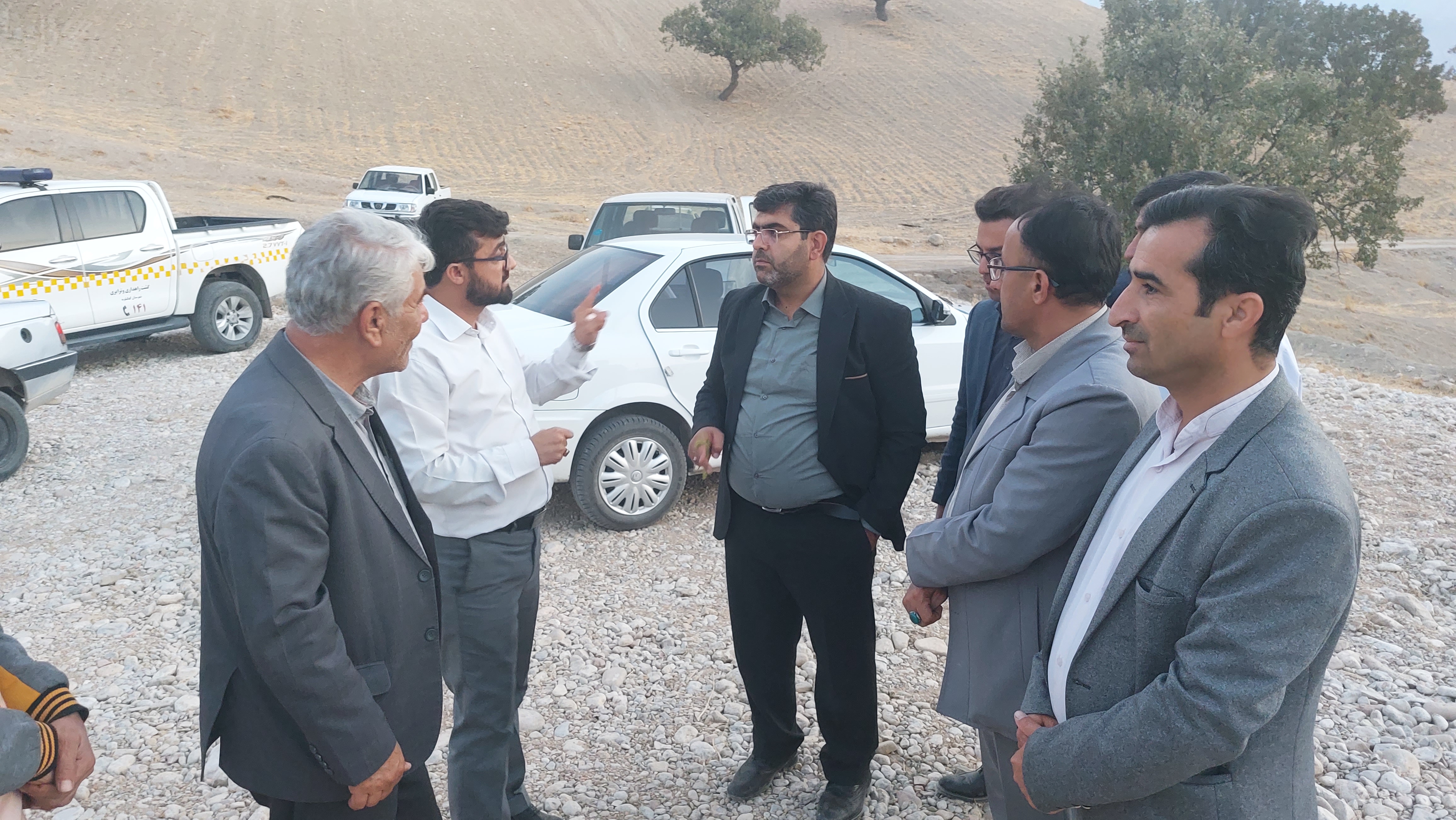 گزارش تصویری سفر فرماندار کهگیلویه به چاروسا/تصویر