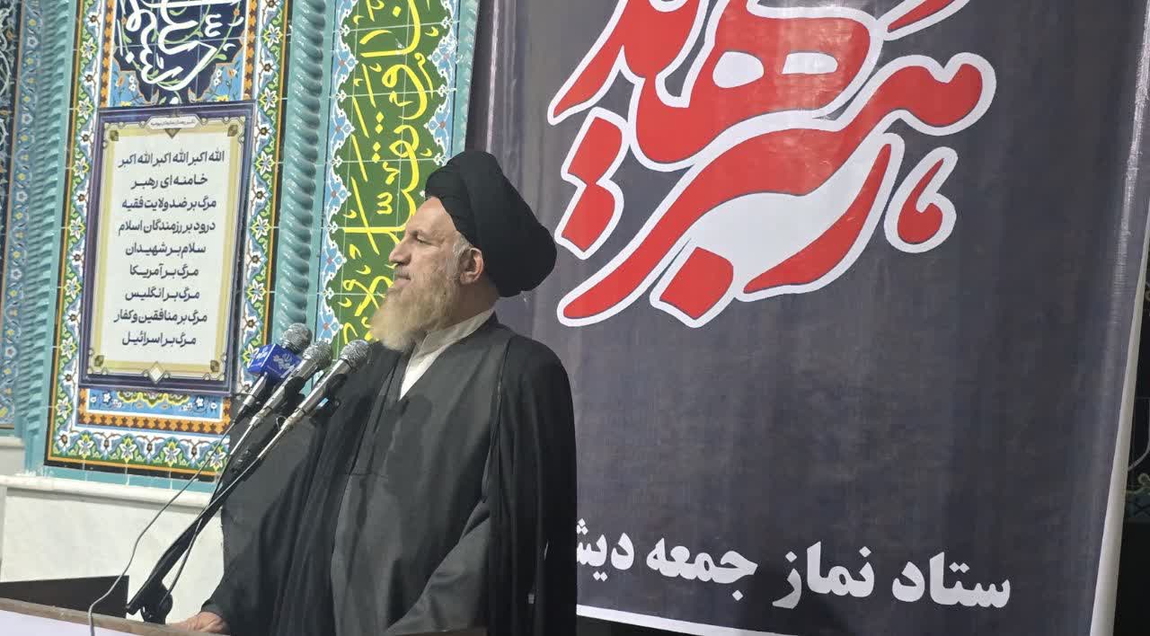 آیت‌الله ملک‌حسینی در اجتماع بزرگ مردمی در دیشموک: اراده مردم ایران خدشه‌پذیر نیست