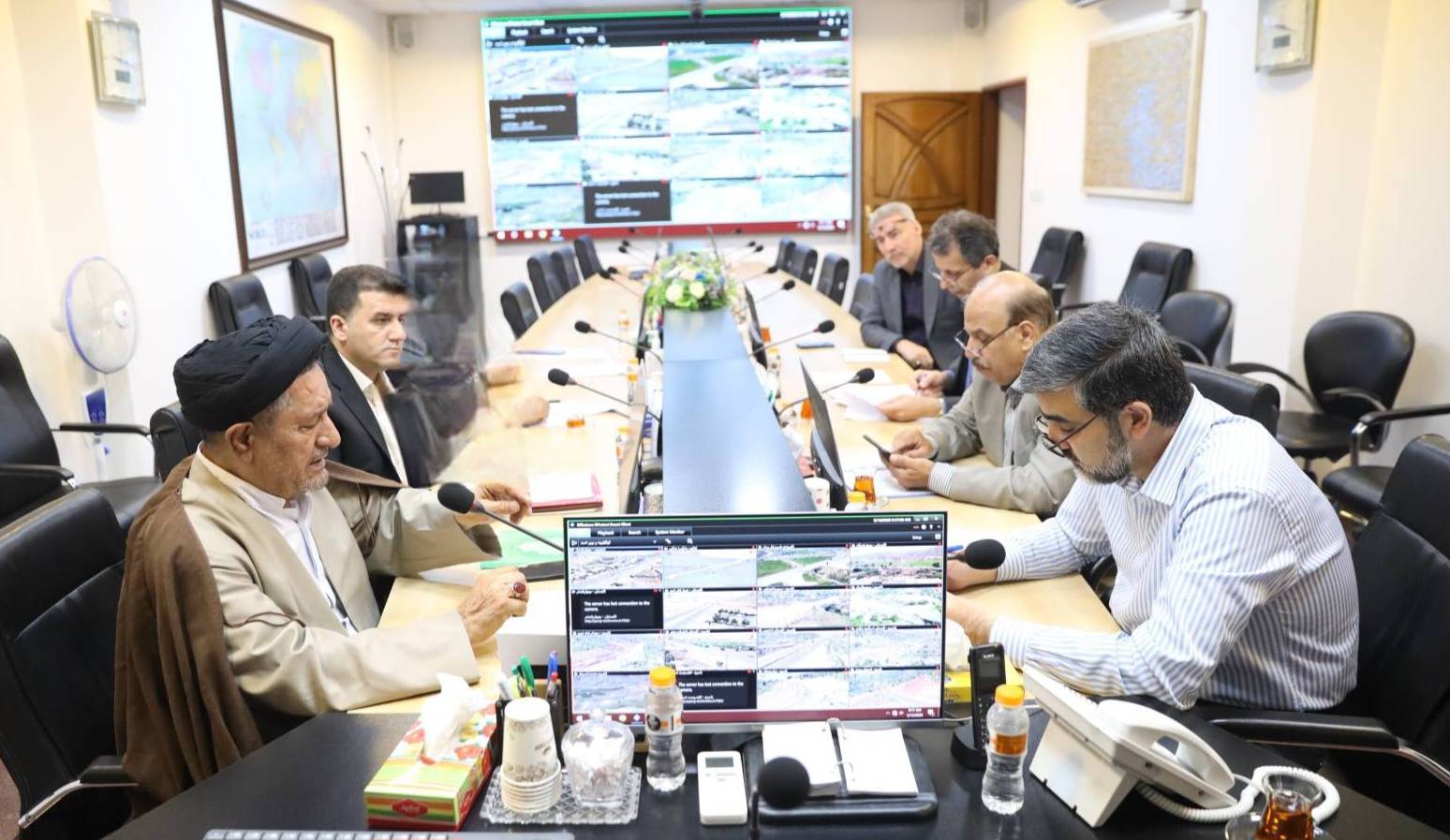 *دیدار سید محمد موحد با مهندس اکبری رئیس سازمان راهداری و حمل و نقل جاده ای کشور