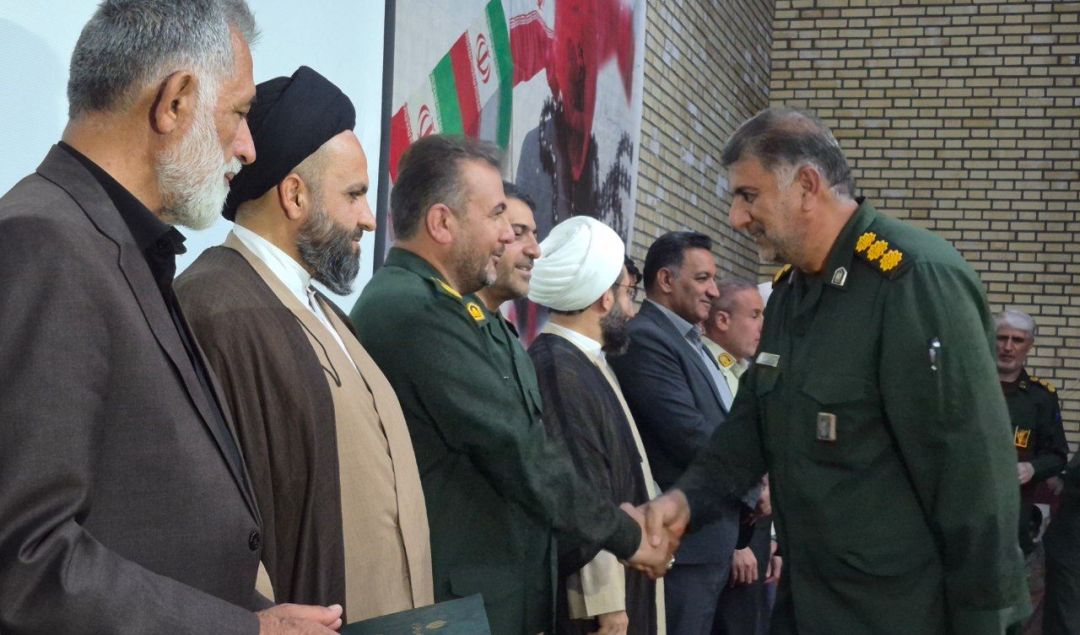با حضور مسئولین استانی و شهرستان؛ فرمانده ناحیه مقاومت بسیج کهگیلویه معرفی شد
