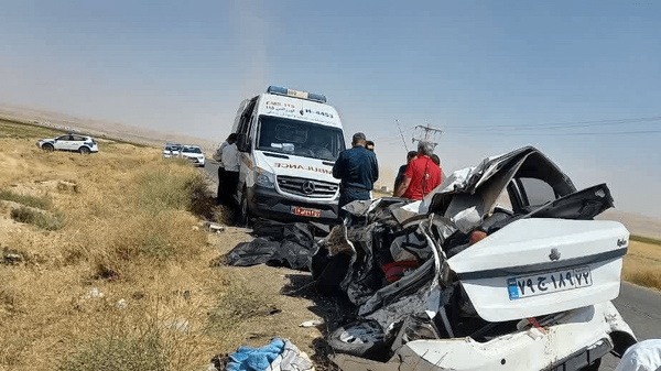 حادثه در جاده آبریگون گچساران دو فوتی برجا گذاشت