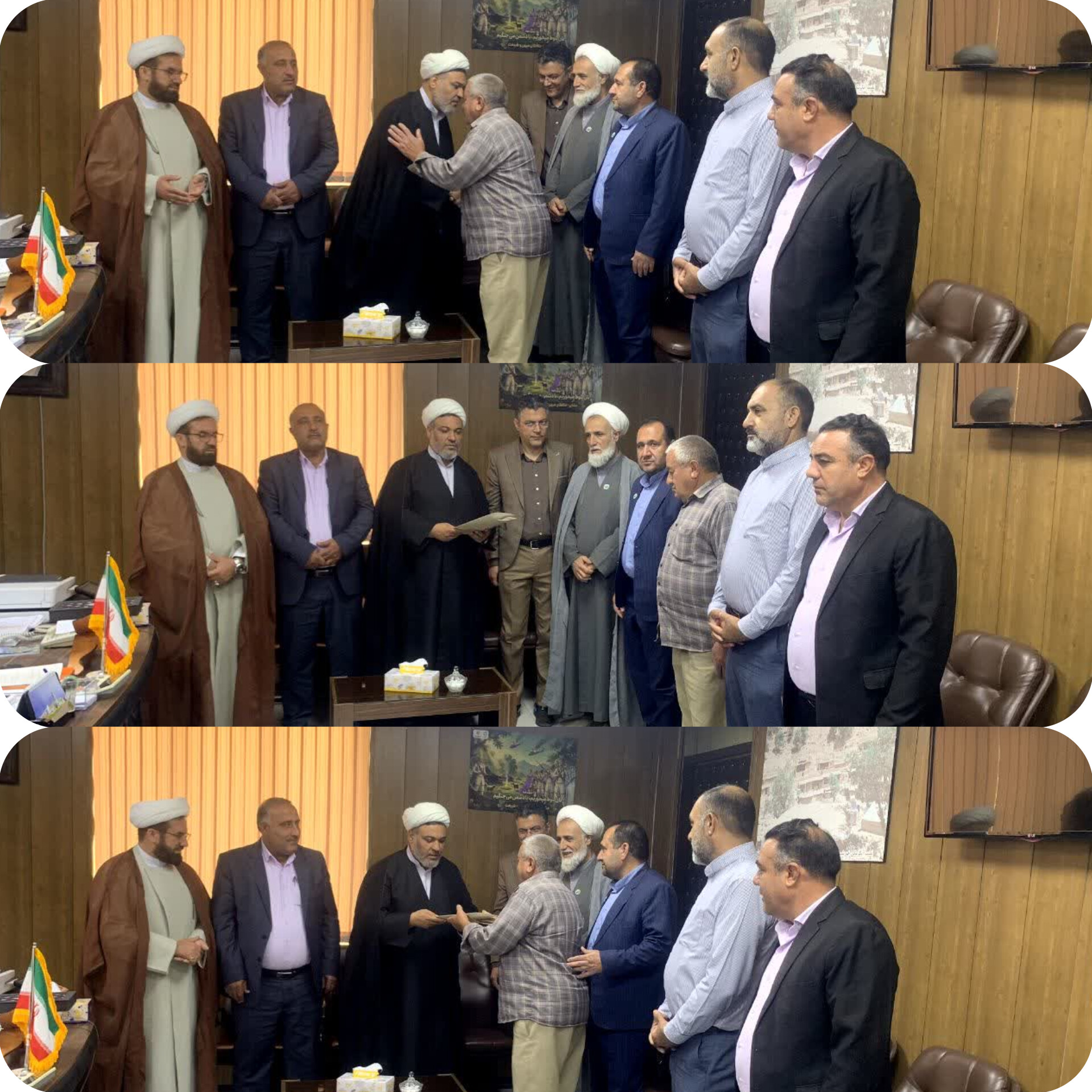 تجلیل از آزاده سرافراز منابع طبیعی کهگیلویه و بویراحمد در سالروز بازگشت آزادگان